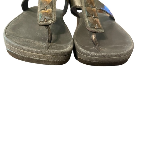 Fitflop Bronze and Brown Thong Sandals Size 7 - Picture 4 of 6